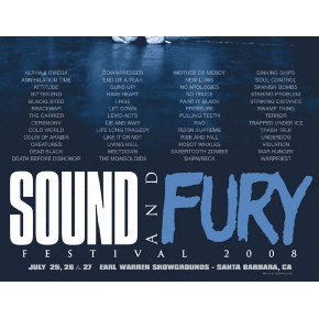 Sound & Fury Merch Report,&nbsp;2008